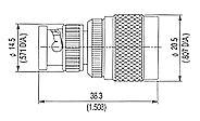 BNC Plug - N Plug