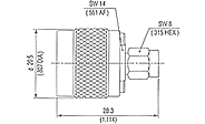 SMA Plug - N Plug