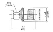 SMA Plug - TNC Jack