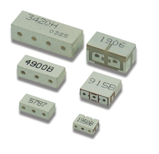 Sangshin monoblock ceramic filter components in assorted sizes